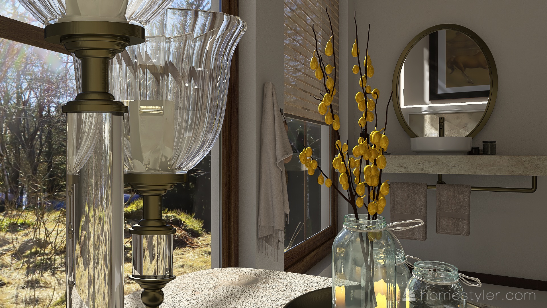 #EmptyRoomContest-Winter Retreat