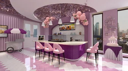 #EmptyRoomContest-Blossom Milk Tea Shop
