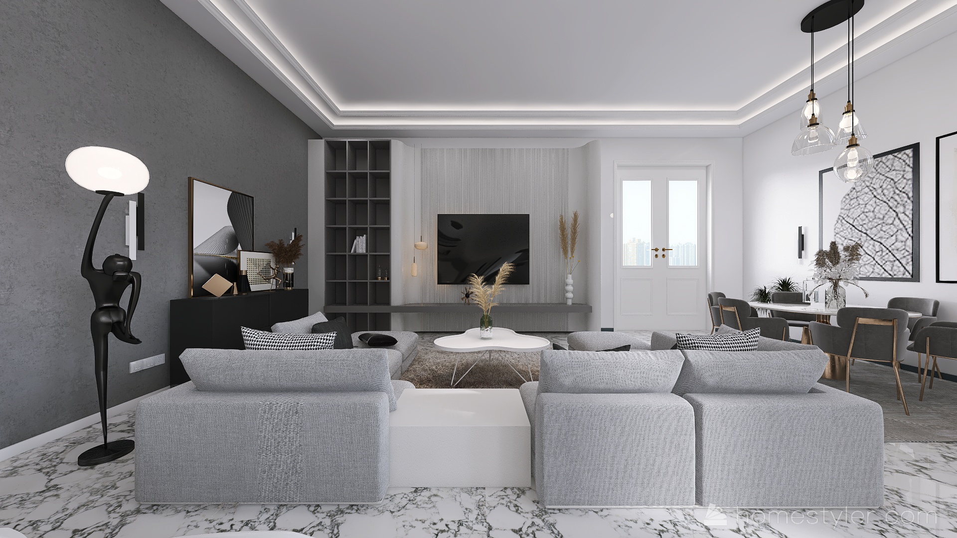 #EmptyRoomContest- Grey House JACCOR