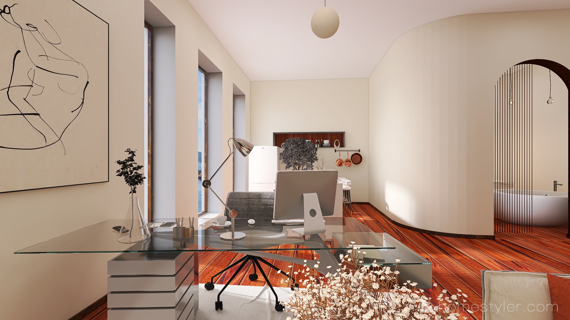 #EmptyRoomContest-studio apartment