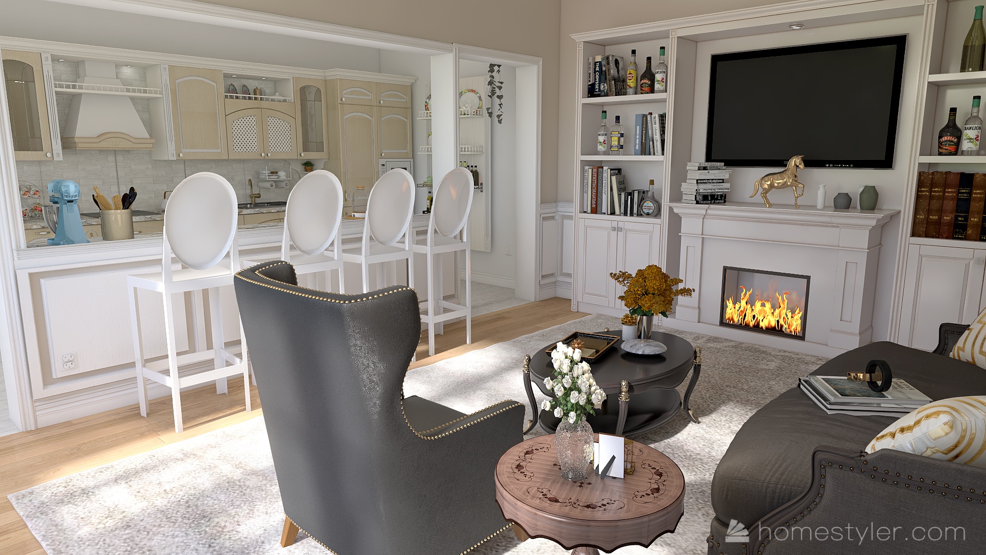 #AmericanRoomContest-English Cottage