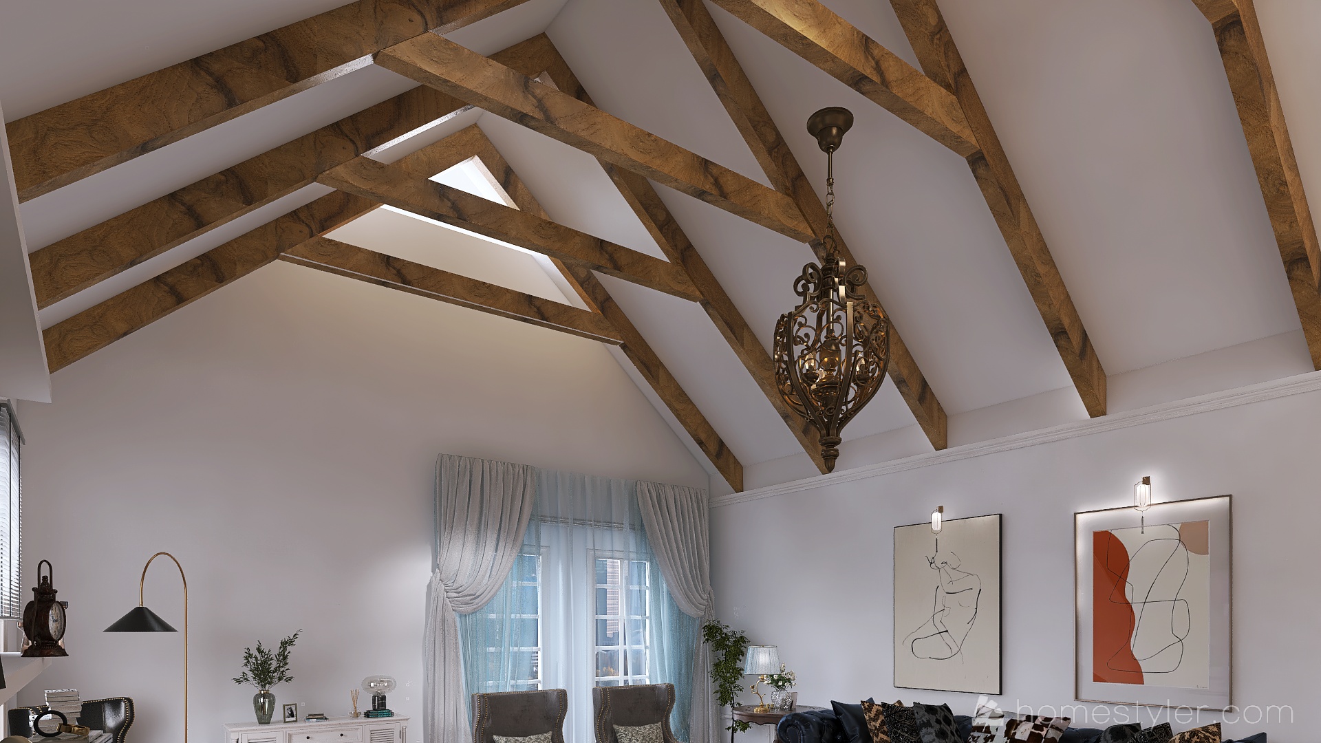 #AmericanRoomContest-Sala estilo americano