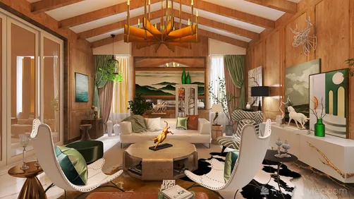 #AmericanRoomContest_Ranche Moderne