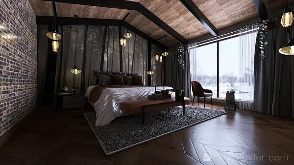 Professional interior design created with Homestyler 3D design software