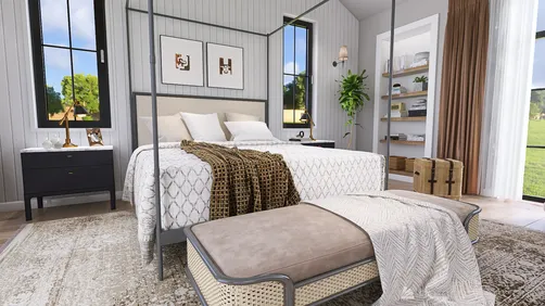 #AmericanRoomContest- Dormitorio casa de campo