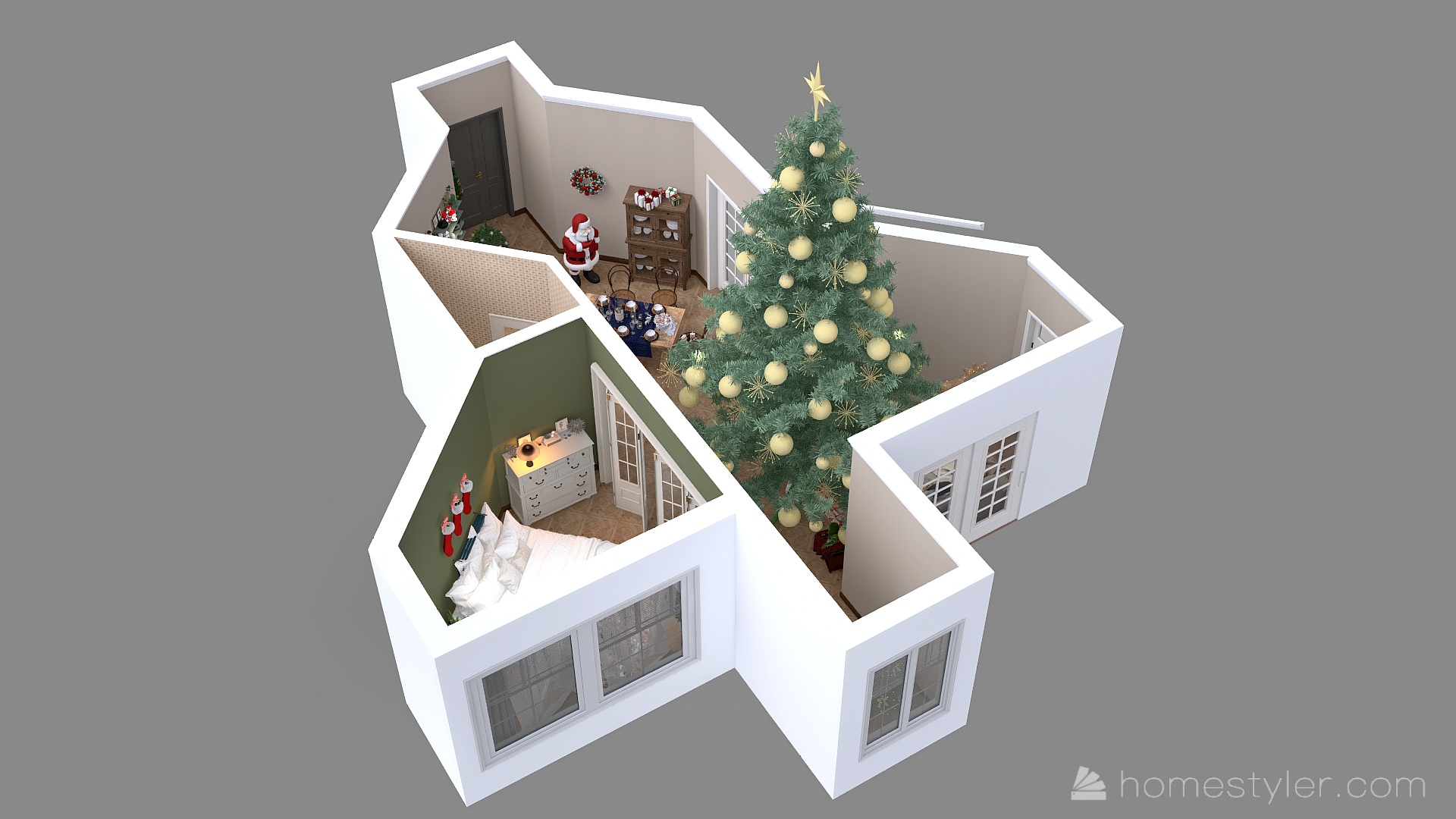 #ChristmasRoomContest-Demo Design