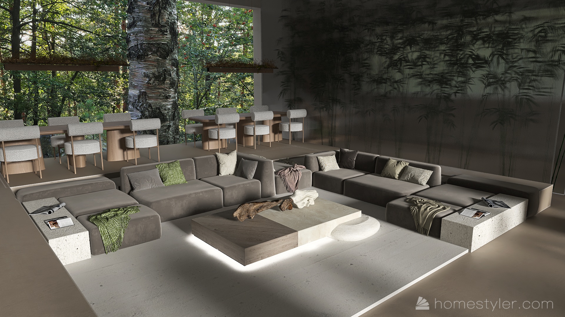 Biophillic restaurant