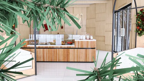 #ChristmasRoomContest_Christmas Cafè