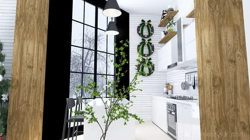 #ChristmasRoomContest- Modern Farmhouse