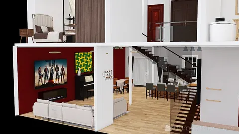 Professional interior design created with Homestyler 3D design software