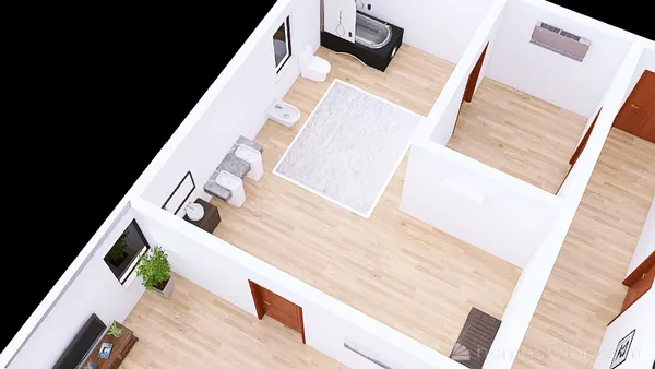 Professional interior design created with Homestyler 3D design software