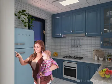 Professional interior design created with Homestyler 3D design software