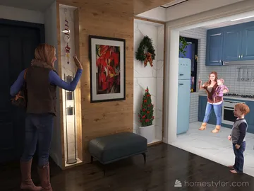 Professional interior design created with Homestyler 3D design software