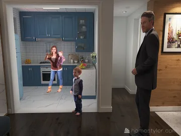 Professional interior design created with Homestyler 3D design software