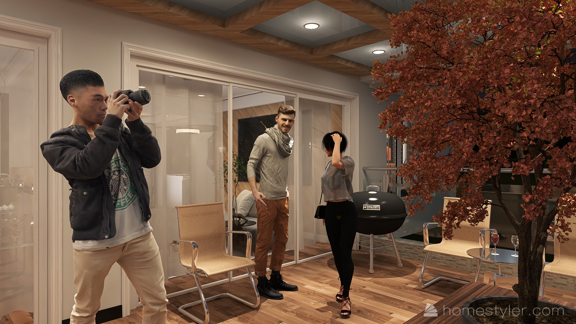 #PartyContest - Natural Wood Tones