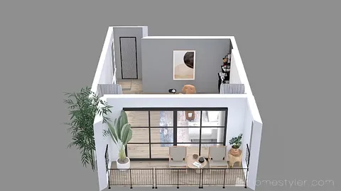 Professional interior design created with Homestyler 3D design software