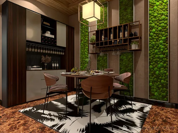 Professional interior design created with Homestyler 3D design software
