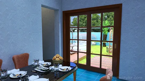 Professional interior design created with Homestyler 3D design software