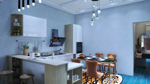 Professional interior design created with Homestyler 3D design software