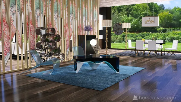 Professional interior design created with Homestyler 3D design software