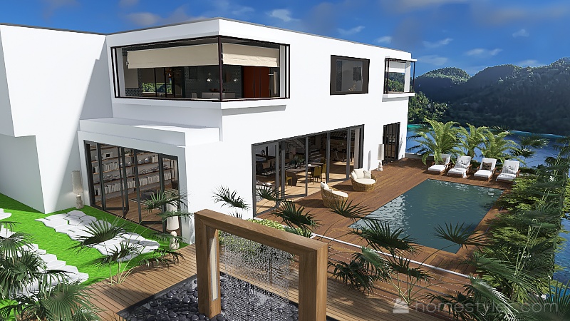 villa moderne bord de mer HSDA2021Residential