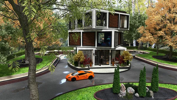 #HSDA2021Residential-Rubik's Cube of Personality