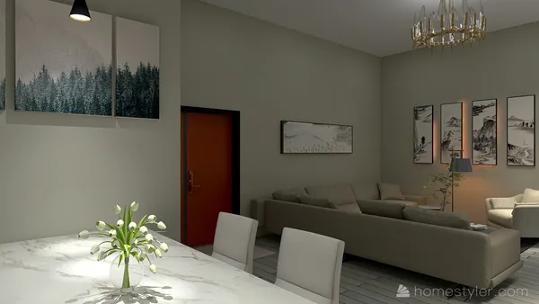 Professional interior design created with Homestyler 3D design software
