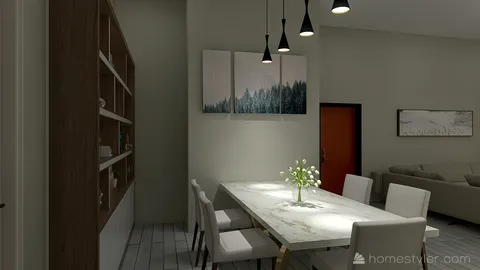 Professional interior design created with Homestyler 3D design software