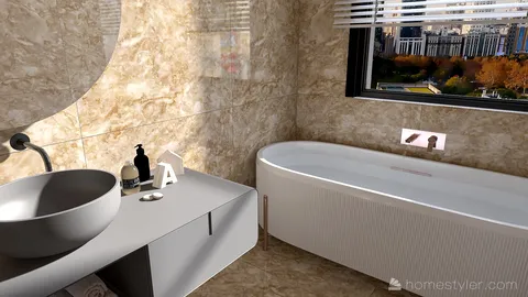 Professional interior design created with Homestyler 3D design software