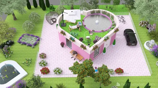 #ValentineContest-Roof garden