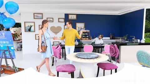 Professional interior design created with Homestyler 3D design software