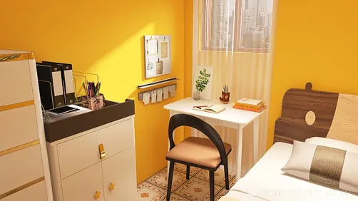 Bedroom Design | Study Area / Study Table Setup