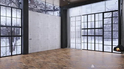 8 Industrial Style Tall Single Room