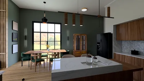 Mid-Century Modern Woodland Retreat Martin