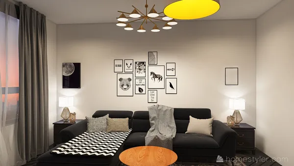 Professional interior design created with Homestyler 3D design software