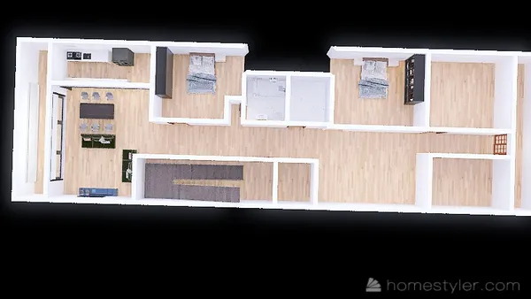 Professional interior design created with Homestyler 3D design software