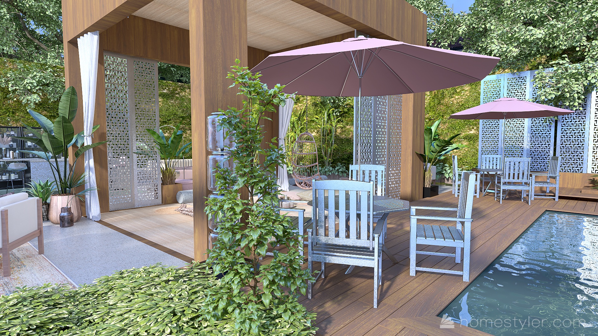 #Tea break Contest  The Pergola Cafe