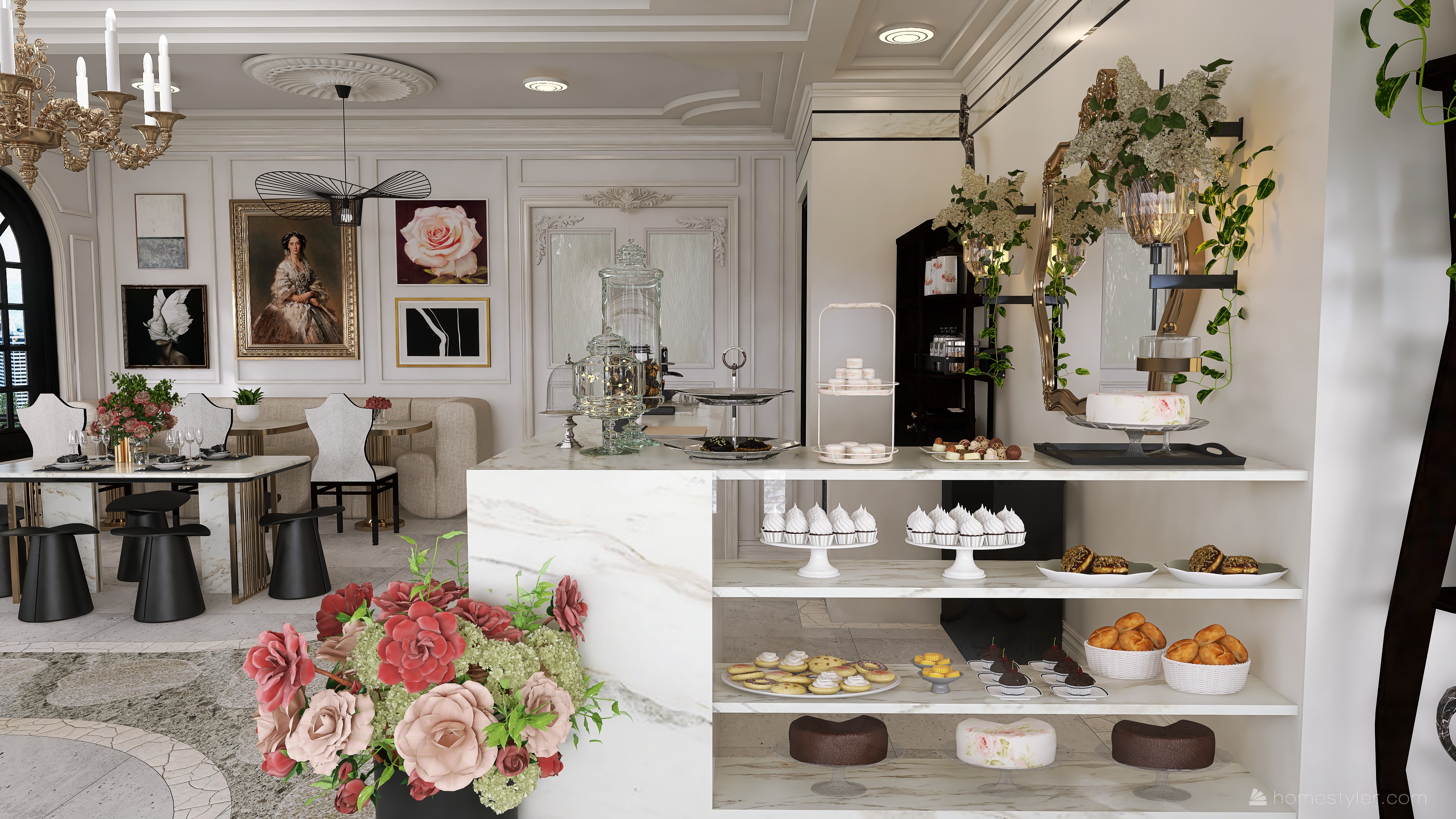 #TeaBreakContest - Elegant Cafe