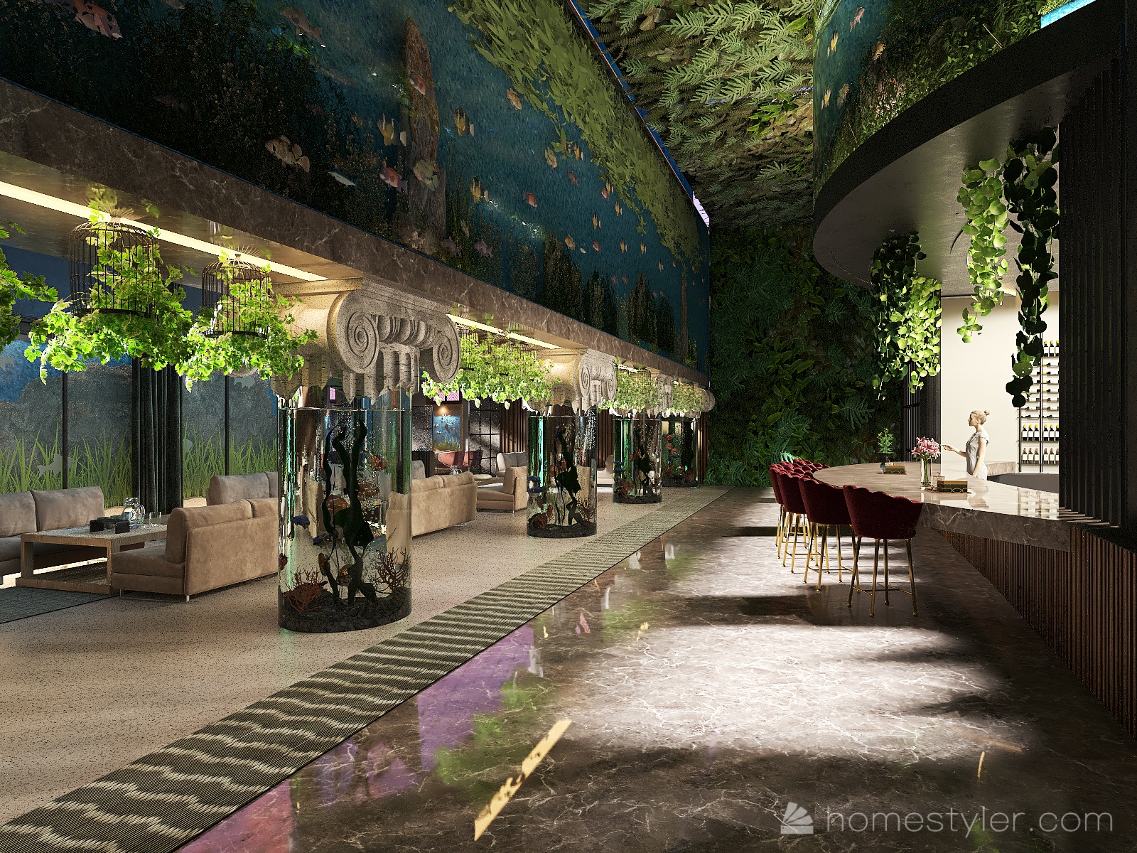 #TeaBreakContest - The aquamarines