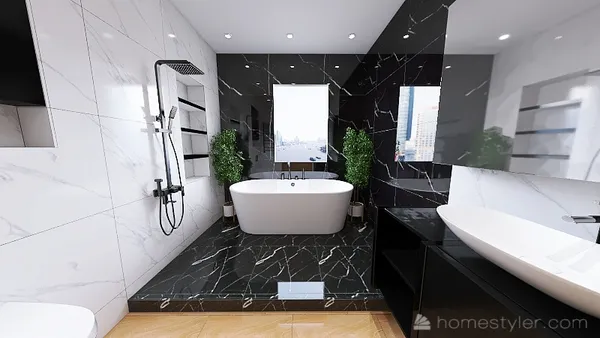 Professional interior design created with Homestyler 3D design software