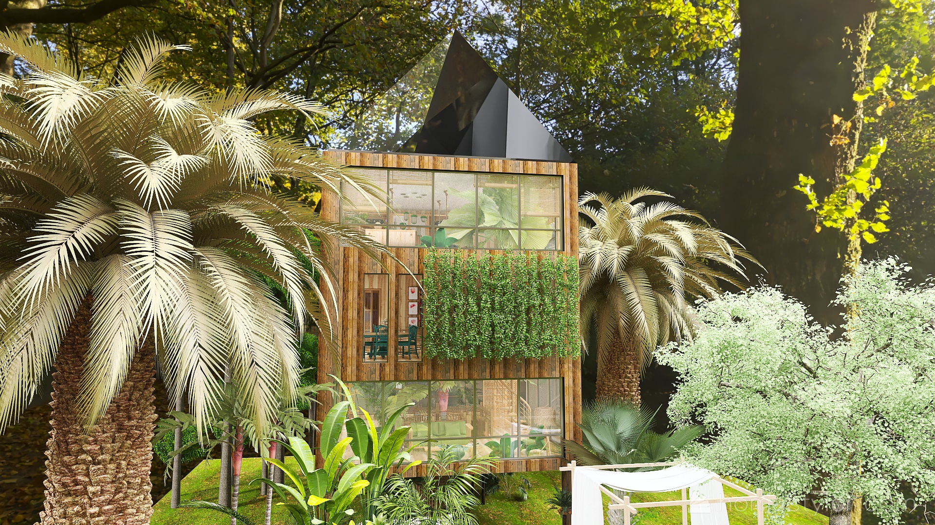 #EcoHomeContest - A house in a tree