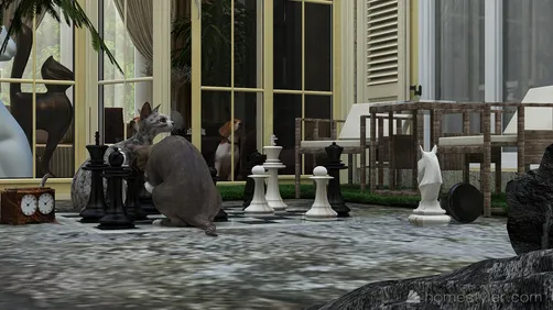 #AprilFoolContest - street chess