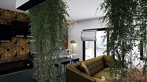 Kitchen_with a cosy corner for readers...