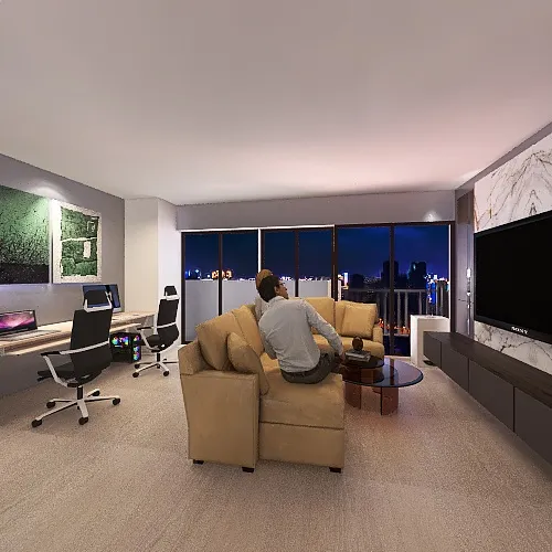 Professional interior design created with Homestyler 3D design software