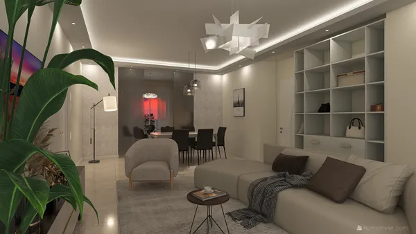 Professional interior design created with Homestyler 3D design software