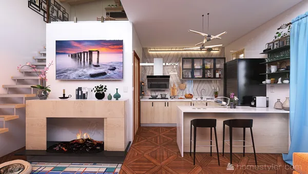 Professional interior design created with Homestyler 3D design software