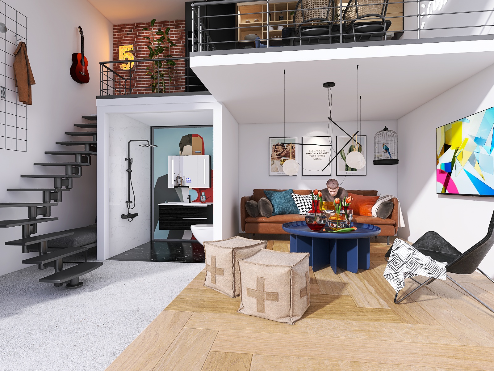 #MiniLoftContest-Bachelor pad