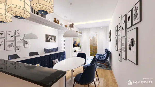 Professional interior design created with Homestyler 3D design software