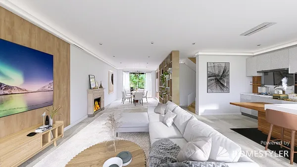 Professional interior design created with Homestyler 3D design software