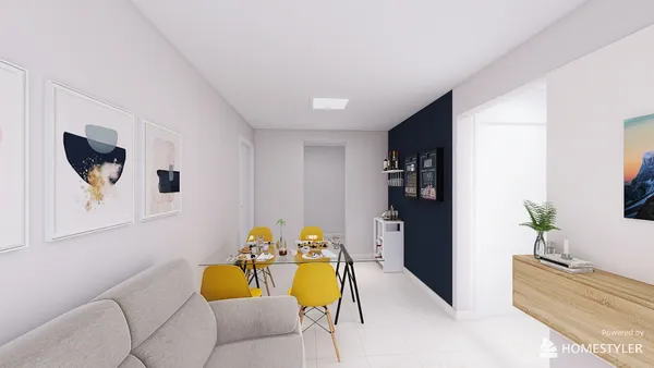 Professional interior design created with Homestyler 3D design software